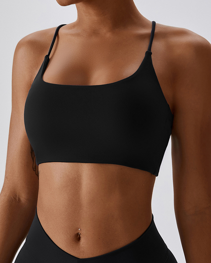 Back Lace Sports Bra