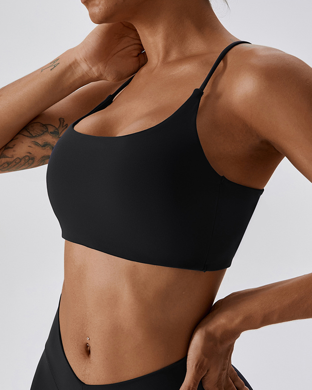 Back Lace Sports Bra