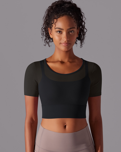 Mesh Padded T-Shirt