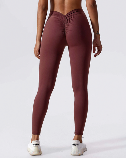 V Back Scrunch Leggings