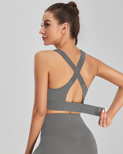 Zip Flex Sports Bra