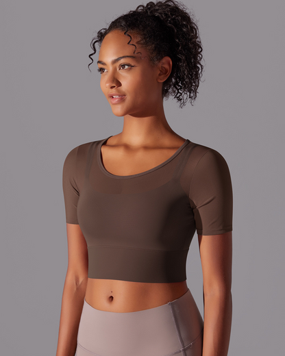 Mesh Padded T-Shirt