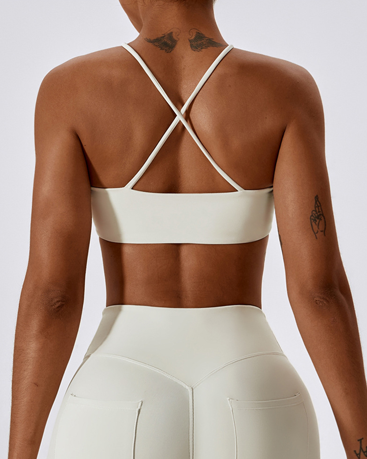 Front Cutout Sports Bra