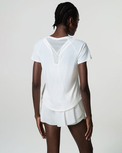 Mesh Back Loose T-Shirt