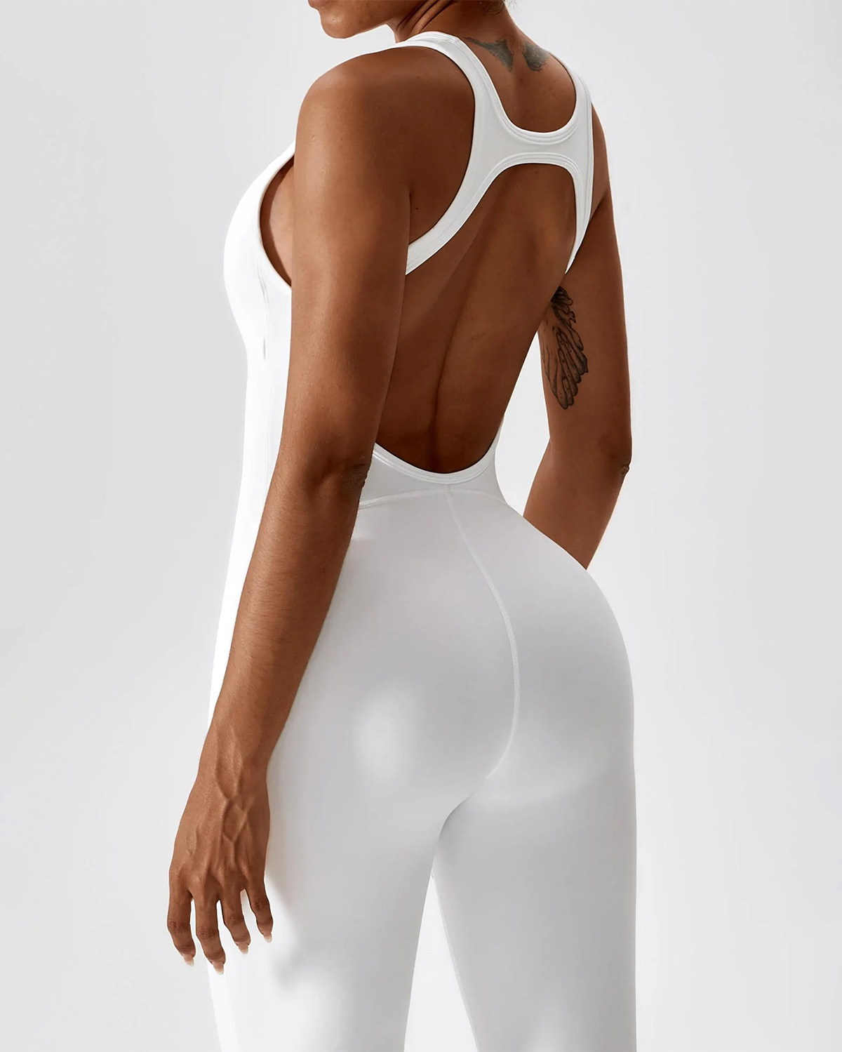 Open Back Flare Bodysuit