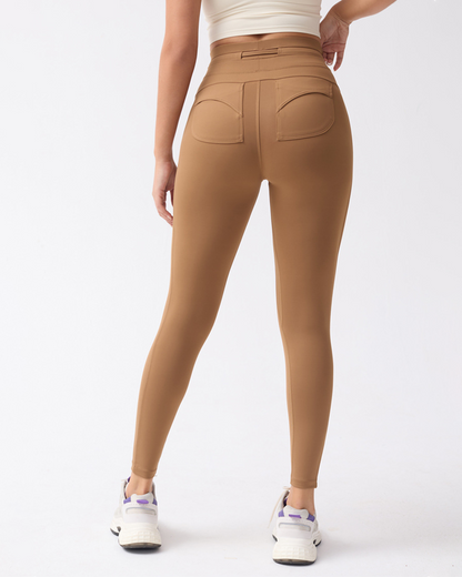 Waist Tie Pocket Leggings