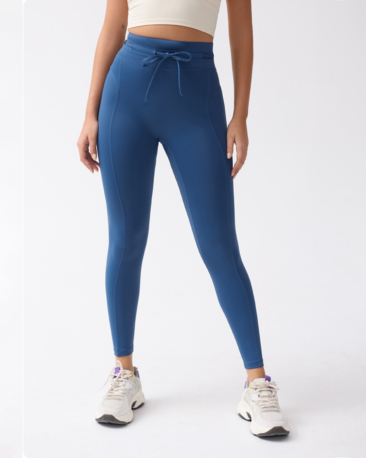 Waist Tie Pocket Leggings