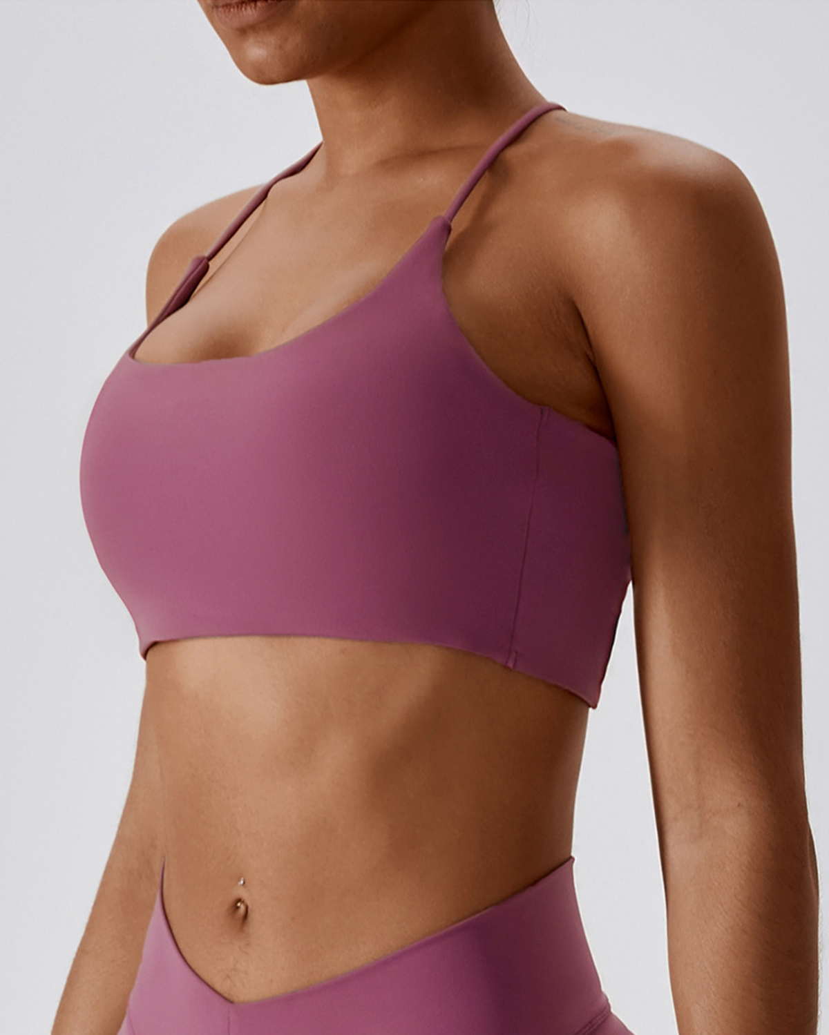 Back Lace Sports Bra