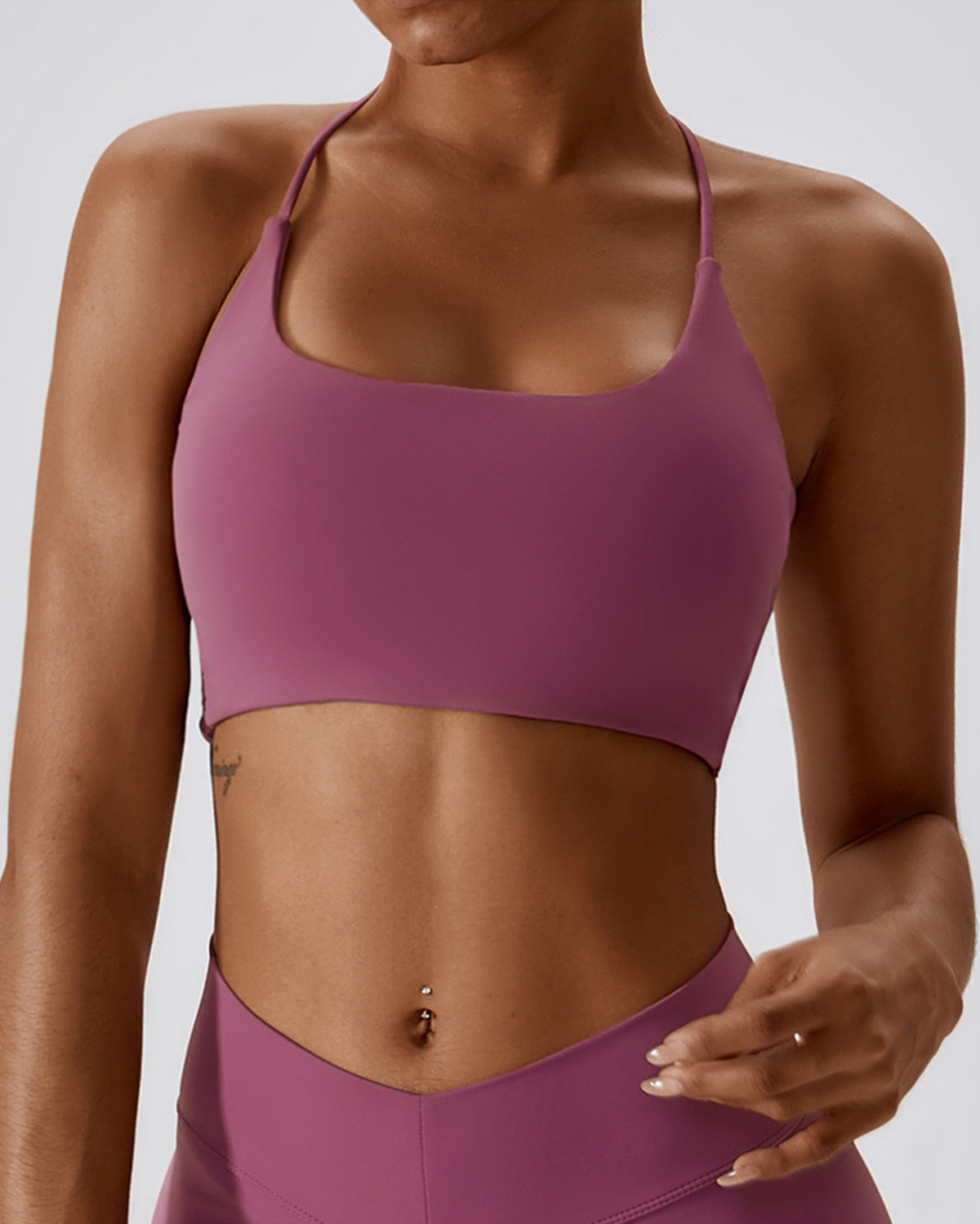 Back Lace Sports Bra